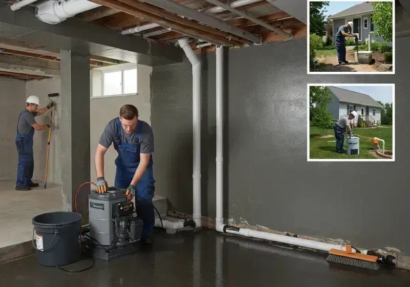 Basement Waterproofing and Flood Prevention process in Pinehurst, ID